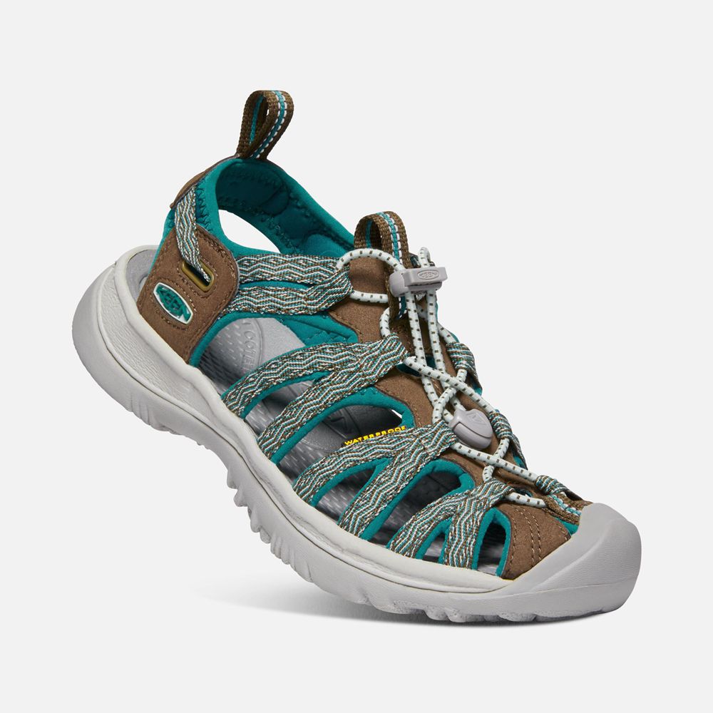 Keen Sandaal Dames Grijs/Blauw - Whisper - 48129-HCUQ